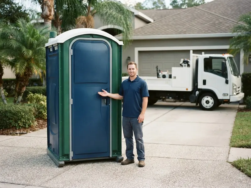 Deluxe Flushable Portable Restrooms in Tampa, FL