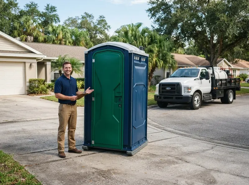 Standard Jobsite Portable Toilets in Tampa, FL